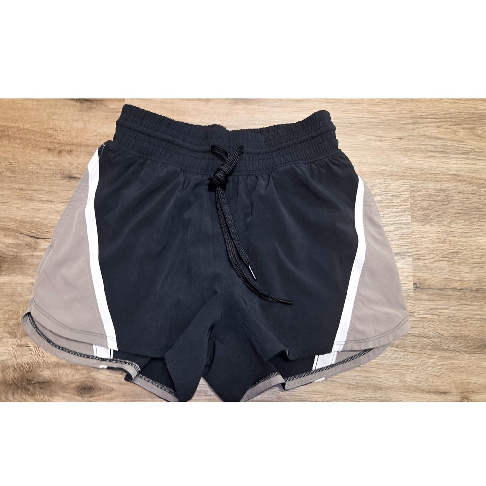 EUC Abercrombie & Fitch YPB XS Contrast Shorts Compression-Lined 3" Running